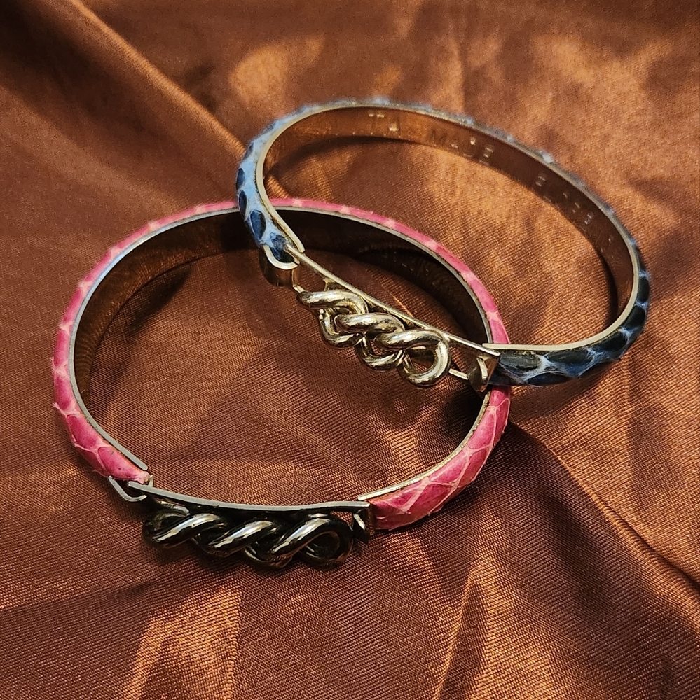 Vita Snakeskin Bracelet 24K Plated Lot